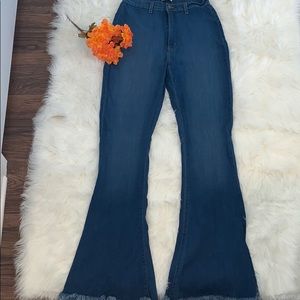 Fashion Nova Don’t Break My Heart Flare Jeans